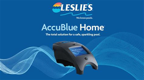 leslie's pool water test|accublue water tester for sale.